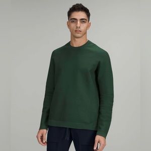 Lululemon AllAround Crewneck Sweater - Dark Olive / Everglade Green